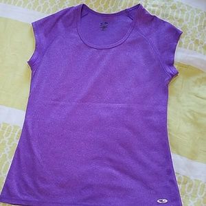 Duodry athletic shirt purple small